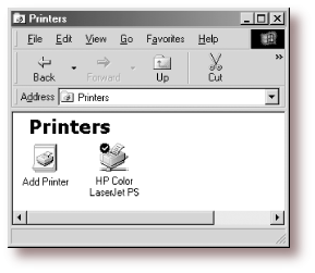 Impresora en red disponible en toltec